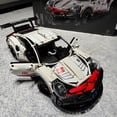 thumbnail image 3 of Bloques de Construcción de Coche RC 1:10, Más de 1580 Piezas - Modelo Deportivo MOC Compatible con 42096, Motor/Luces LED, Juguete de Regalo para Adultos, 3 of 6