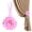 Pink, variant on ZFSBZBS Curtain Tiebacks,Rose Magnetic Curtain Holders,Elegant Decorative Rope Holdback Holder,Home Decor Thin or Sheer Window Drapries Bed Canopy