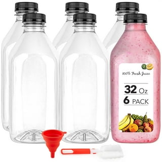 Luxfuel 24 oz Clear Glass Bottles with Lids, Reusable Refillable Water  Bottles for Juicing,Refrigera…See more Luxfuel 24 oz Clear Glass Bottles  with