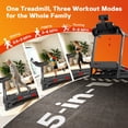 thumbnail image 3 of Treadmill with Incline, 3.8 HP Foldable Treadmills for Home, Brushless Motorized Incline Treadmill, Treadmill for Home with 12% Auto Incline, 330 LBS Capacity, 3 of 9