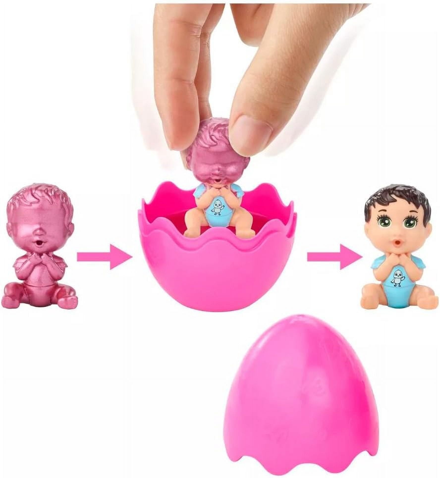 Barbie Color Reveal Easter Eggs HJX67 Series Colored Surprises Pack of 3 Random Colored Eggs
