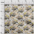 thumbnail image 2 of oneOone Rayon Pale Yellow Fabric Floral Craft Projects Decor Fabric Printed By The Yard 56 Inch Wide, 2 of 5