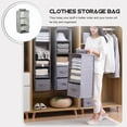 thumbnail image 6 of Hanging Storage Bag Travel Underwear Organizer Linen Organizadores Closet Cabinet for Clothes, 6 of 6