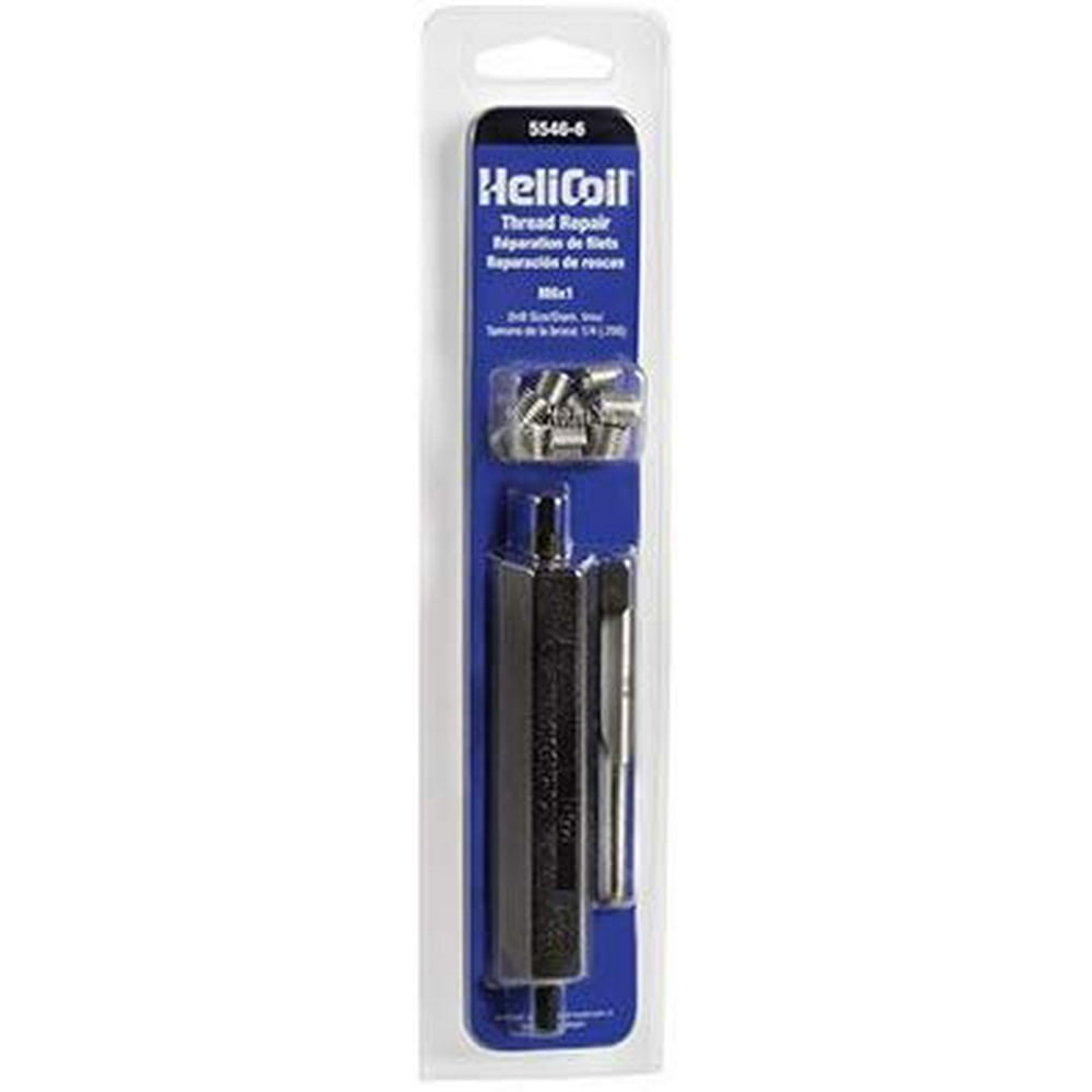 HeliCoil Thread Repair Kit 12 Inserts Metric M 6mm X 1mm X 9.0mm
