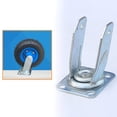 thumbnail image 1 of Soporte de rueda industrial de 8'', resistente, para exteriores, para muebles, carritos, bancos de trabajo y estantes., 1 of 8