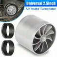 thumbnail image 4 of PrePat Car Air Intake Turbonator, Single Fan Turbo Engine, Turbine Super Charger Gas Fuel Saver Turbo, for Air Intake Fan, 4 of 10