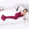 thumbnail image 3 of Tail Blanket Crochet and Blanket Summer Sleeping Bag Blanket Twin Size Summer Blanket Full Size Lightweight Blanket Throw Throw on Blanket D20 Blanket, 3 of 4