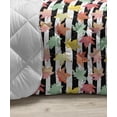 thumbnail image 3 of Autumn Down Alternative Comforter, Yellow Leaves Pastel Tree Branches Abstract Seasonal Art Printed Illustration, Microfiber Quilt for All Season, 5 Sizes, Orange Pale Green, by Ambesonne, 3 of 3
