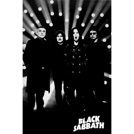 Sabbath Light - Buyartforless Black Sabbath Spotlights 36x24 Music Art Print Poster