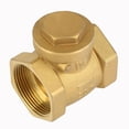 thumbnail image 1 of Válvula De Retención De Latón De 232 Psi, Dirección De Flujo Unidireccional, Tipo Oscilante, Adecuada Para Agua, Uso Con Muchas Conexiones, 1 of 7