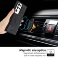 thumbnail image 2 of Compatible with Samsung Galaxy S22 Ultra Case, Classic Wallet Case, Lanyard Wrist Strap with Kickstand PU Leather Card Holder Protective Cover for Samsung Galaxy S22 Ultra,Black, 2 of 6