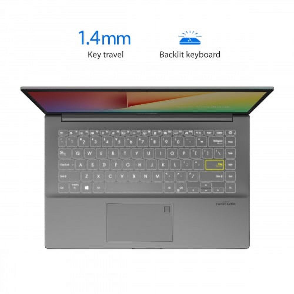 Asus VivoBook S14 S433 14” FHD Notebook - Intel Core i5-10210U - 8GB - 512GB SSD - Windows 10 Home - Intel UHD Graphics - Dreamy White - image 2 of 5