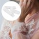 thumbnail image 3 of Cinta de tela de encaje de 10 yardas, costura bordada, tela de hecha a mano para ropa, cortinas, paquete de regalo, accesorios para álbumes blanco Hugo Cinta de encaje, 3 of 10