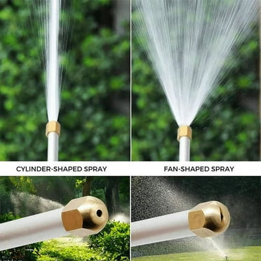 Universal Garden Hose Pressure Washer Attachment, High Pressure Hose Nozzle for Garden Hose, Jet Nozzle 2-In-1,Green