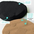 thumbnail image 6 of JumpOff Jo RockSteady Plus Balance Stepping Stones and Toddler Sensory Play, Black Gold - Set of 12, 6 of 7
