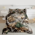 thumbnail image 2 of Homewish Maples Leaves Bedding Comforter Set,Country Plant Twin Comforter Sets,Birch Branch Bedding Set For Adults,Breathable Home Decor Reversible,2pcs, 2 of 8