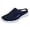 Navy, variant on Orthopedic Walking Shoes for Women Knit Upper Embroidery Low Top Walking Shoes Arch Support Closed Toe on Walking Sneakers for Women Comfortable Hands Free Mary Jane Shoes Foam Shoes