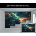 thumbnail image 5 of Fantasy Galaxy Wall Mural - Universe Theme Murals, Colourful Nebula Large Wall Murals For Living Room, Galaxy Mural 79"W x 55"H (Not Peel and Stick), 5 of 6