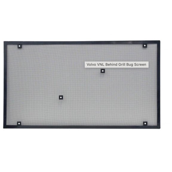 MVP Bug Shield Compatible with Volvo VNL Trucks Hood Grille