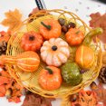 thumbnail image 4 of D-GROEE 50Pcs/Set Fall Thanksgiving Artificial Pumpkins Home Fall Decorations Artificial Pine Cone for Fall Thanksgiving Halloween Table Decor, 4 of 7