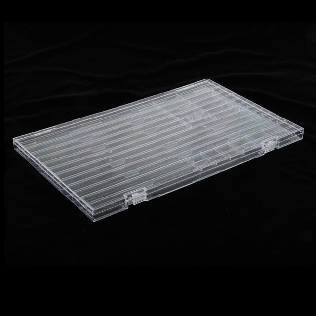 Caja de almacenamiento de teclas Caja de colección Organizador Contenedor de colección de plástico para PC L 1 pieza perfke Estuche de almacenamiento de teclas