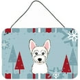 thumbnail image 7 of Winter Holiday Design with Dog Art Wall or Door Hanging Prints, 7 of 7