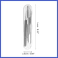 thumbnail image 2 of Vocoste Professional Pimple Extractor Tool Set Silver 1 Set, 2 of 6