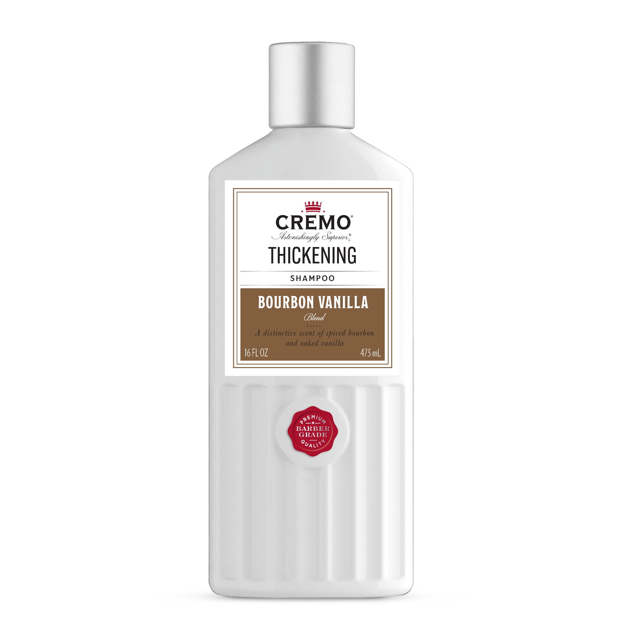 CREMO Cremo Thickening Shampoo, Bourbon Vanilla Blend, 16oz