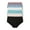 Black/Dot/Aqua/Stripe/Plaid/Mauve, variant on Joyspun Women's Seamless Hipster Panties, 6-Pack, Sizes XS-XXXL