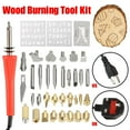 thumbnail image 2 of 37pcs Wood Burning Pen Kit Professional Wood Burning Tool with Soldering DIY Creative Tools 30W 110V-120V Wood Burner Soldering Pen for Embossing Carving Soldering Pyrography, 2 of 9