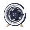 thumbnail image 2 of Meitianfacai LED Cozy Light Small Fan Silent Desktop Desktop Five-speed Built-in Fresh Photo Electric Fan, 2 of 9