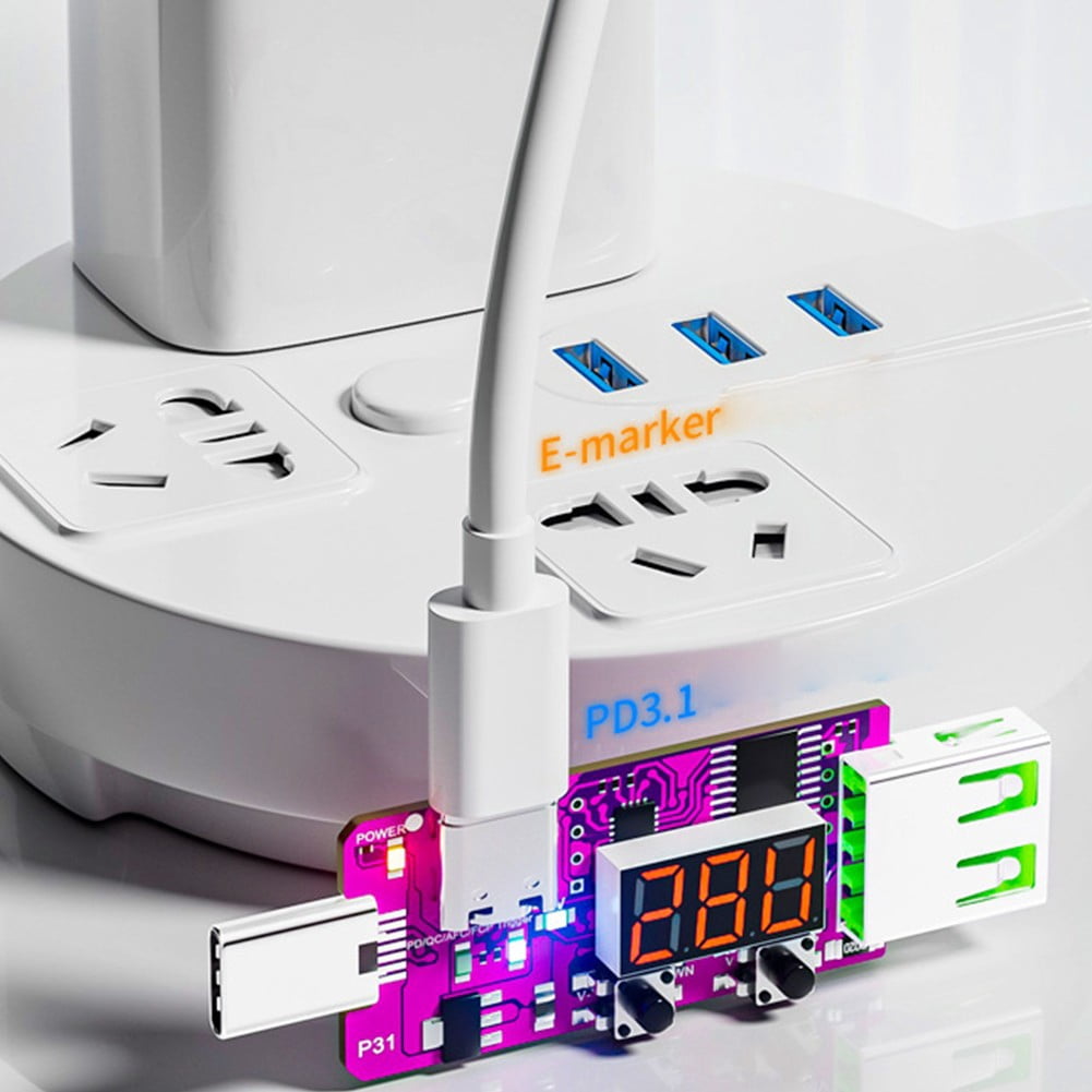 yaaqii Fast charging trigger Automatic voltmeter ammeter