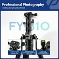 thumbnail image 6 of Fotopro Mini Tripod with Ball Head Phone Mount Detachable Selfie Stick Folded only 8.6" Max Load up to 6.6 lbs. FY-810, 6 of 7