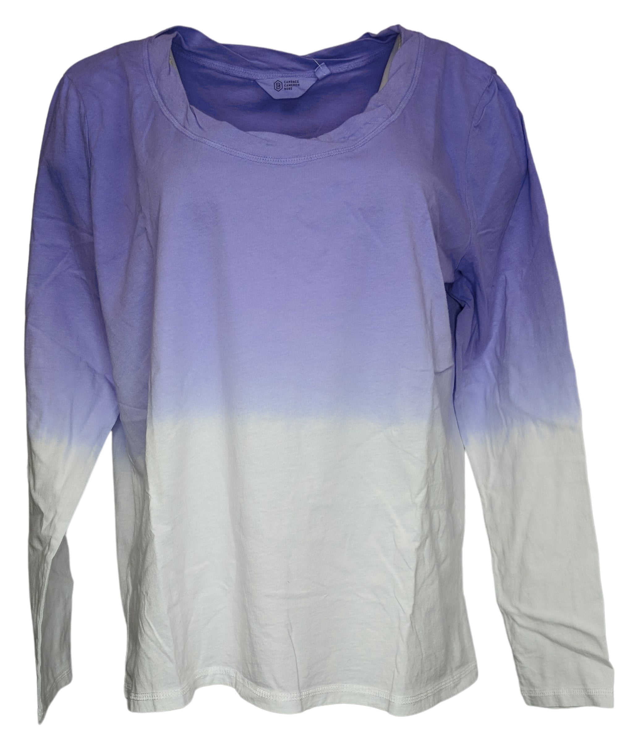 Candace Cameron Bure Women's Top Sz L The Ocean Dipped Purple A473684 -  Walmart.com
