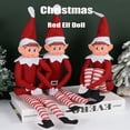 thumbnail image 4 of Muñeco elfo navideño rojo de 40 cm, adorno navideño, regalos de Año Nuevo 2024, mesa navideña, decoraciones para árboles de Navidad, 4 of 5
