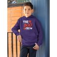 thumbnail image 2 of The Boo Crew Retro Funny Hoodie Juniors -Image by Shutterstock,  Large, 2 of 4