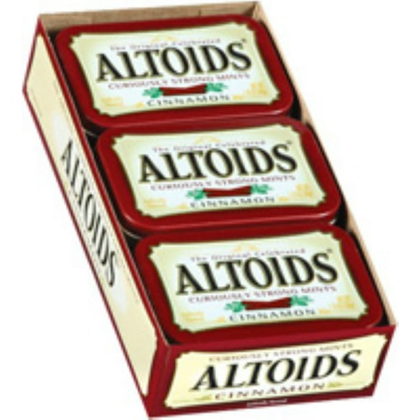 Altoids Tin Cinnamon 12 packs (1.7 oz per pack) (Pack of 4) Walmart