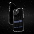 thumbnail image 6 of DistinctInk Clear Case for Apple iPhone 15 Pro MAX (6.7" Screen) - Real Athletes Swim Rest Play Games, 6 of 9