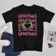 thumbnail image 4 of Grinchmas Heart Hands T-shirt Pink Christmas Grinch Tee Expressing Love For Boyfriend Girlfriend, 4 of 5