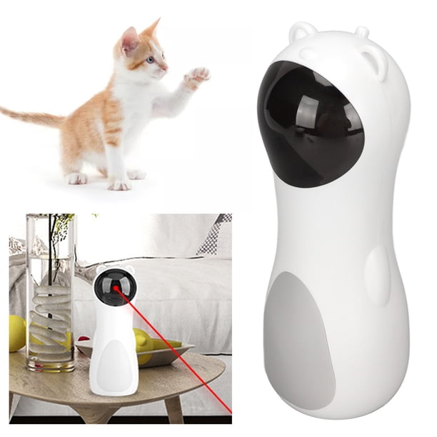 Puntero láser para gatos alivio de la ansiedad portátil automático para gatos función de sincronización de juguetes láser para interiores ANGGREK Otros