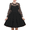 Black Dot, variant on Sunny Fashion Girls Dress Black Lace A Line Mesh Formal Party Birthday Special Occasion 12 Years