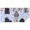 Poodles, variant on Poodles Rectangle Tablecloth 60"x84",Waterproof Polyester Rectangle Table Cloth, Wipeable Spillproof Polyester Tablecloth for Dining, Camping, Indoor and Outdoor