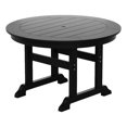 thumbnail image 1 of Paradise Table à Manger Ronde en Plastique HDPE 47 Pouces pour Extérieur, 1 of 5