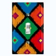 thumbnail image 1 of Metal Light Switch Plate Outlet Cover (Diamond Colorful - Single Toggle), 1 of 2