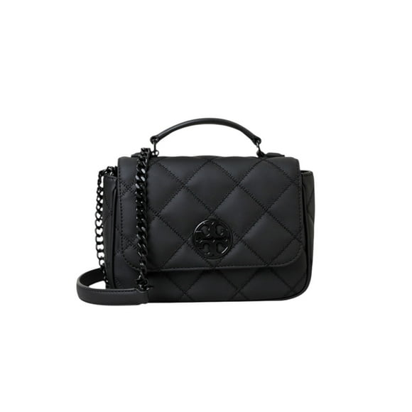Bolsa Crossbody Tory Burch Willa color negro