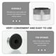 thumbnail image 2 of 12pcs Amplificador de plástico Altavoz de pie Chasis del chasis de la computadora Soporte de aislamiento Pads de base, 2 of 6