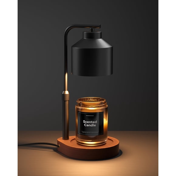 Cozmara Candle Warmer Lamp with Timer & Dimmer for Yankee Candles, Adjustable Height Candle Warmer for Jar Candles, Wax Melt Lamp for Home Decor & Gi