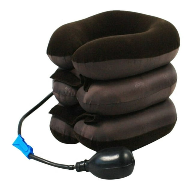 Fomlatr1 Pain-Relief Brace Support Neck Collar Traction Expandable Home Textiles