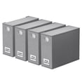 thumbnail image 1 of Organizador de Sábanas SpaceAid Paquete de 4 Piezas Plegable Gris XL, 1 of 7