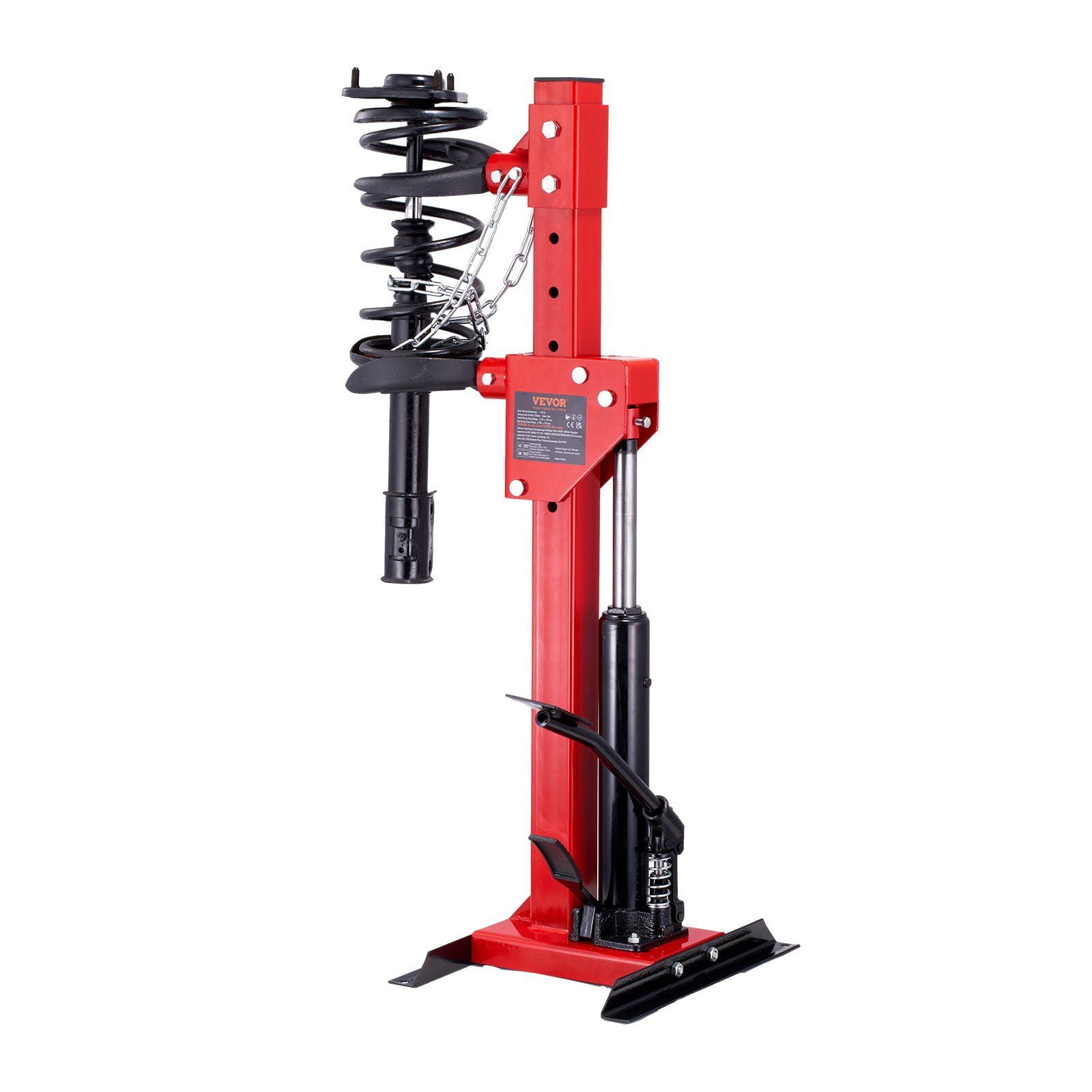 4.5 Ton Hydraulic Strut Spring Compressor, 1 Ton Rated Force, Professional Auto Coil Spring Removal Tool for Strut Assembly – Heavy Duty Design